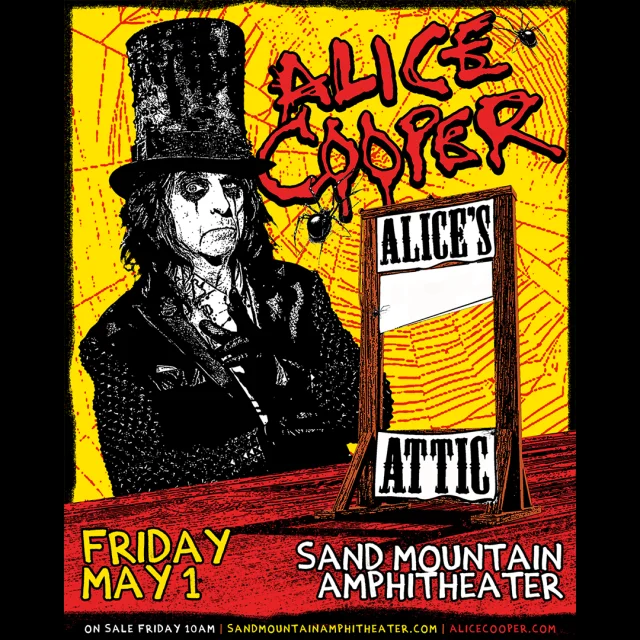 Alice's Attic Tour at Sand Mountain Amphitheater on Friday, May 1